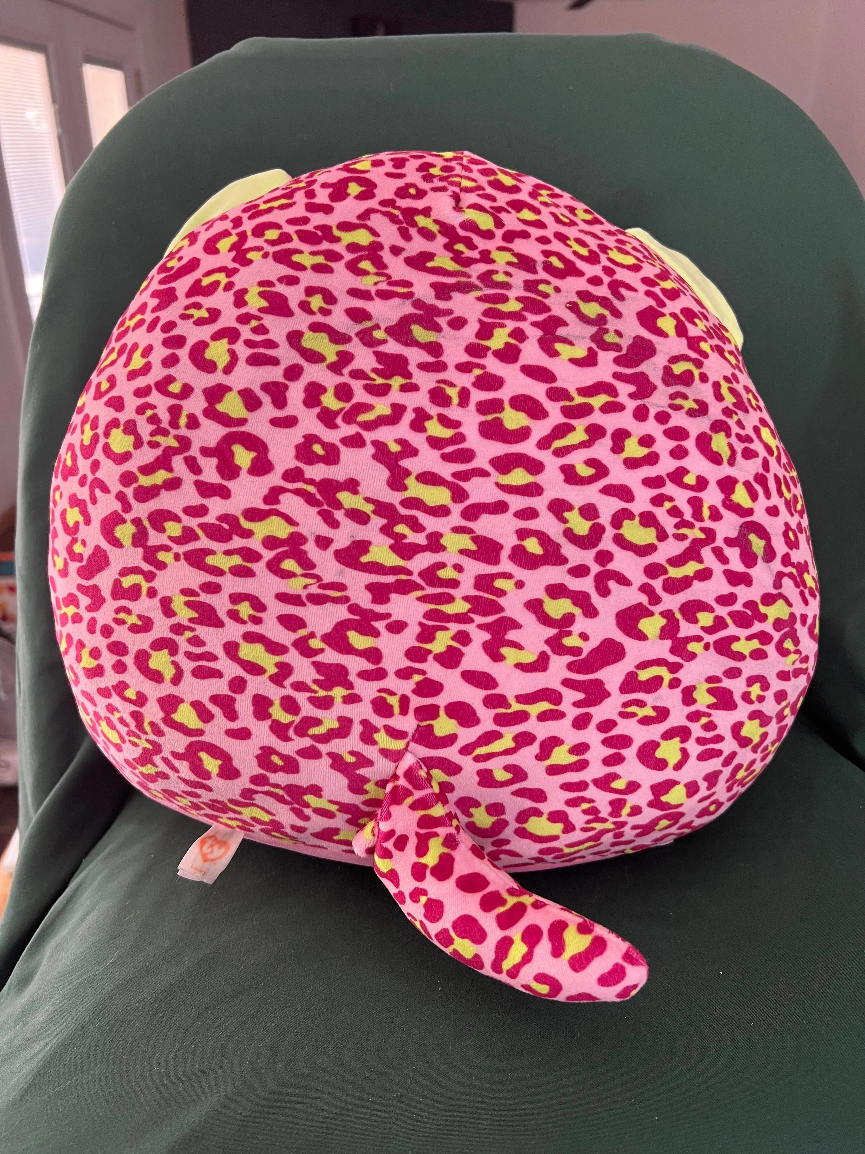 Ty Pink Leopard Plush