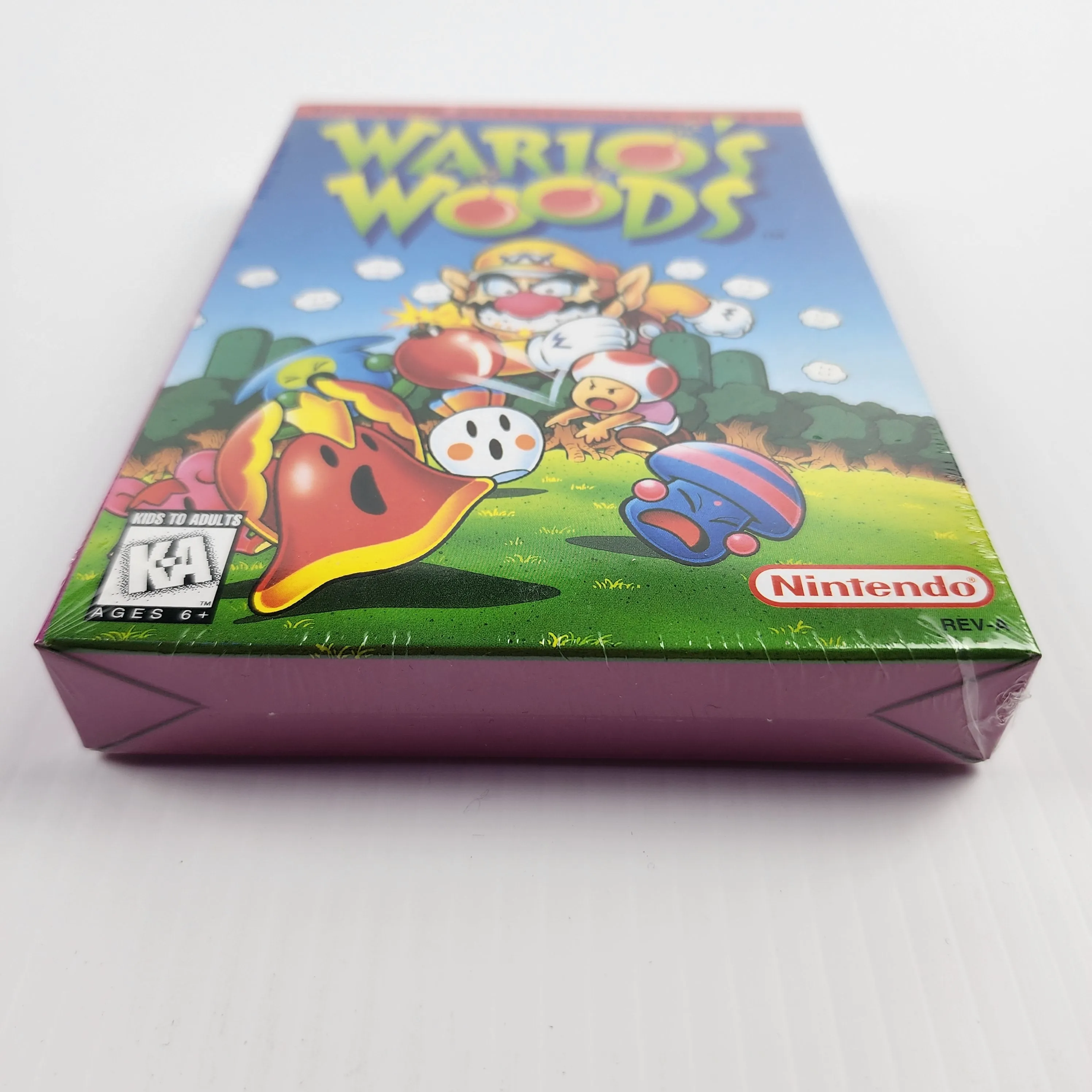 Warios Woods - NES Game - Brand New! - Sealed!