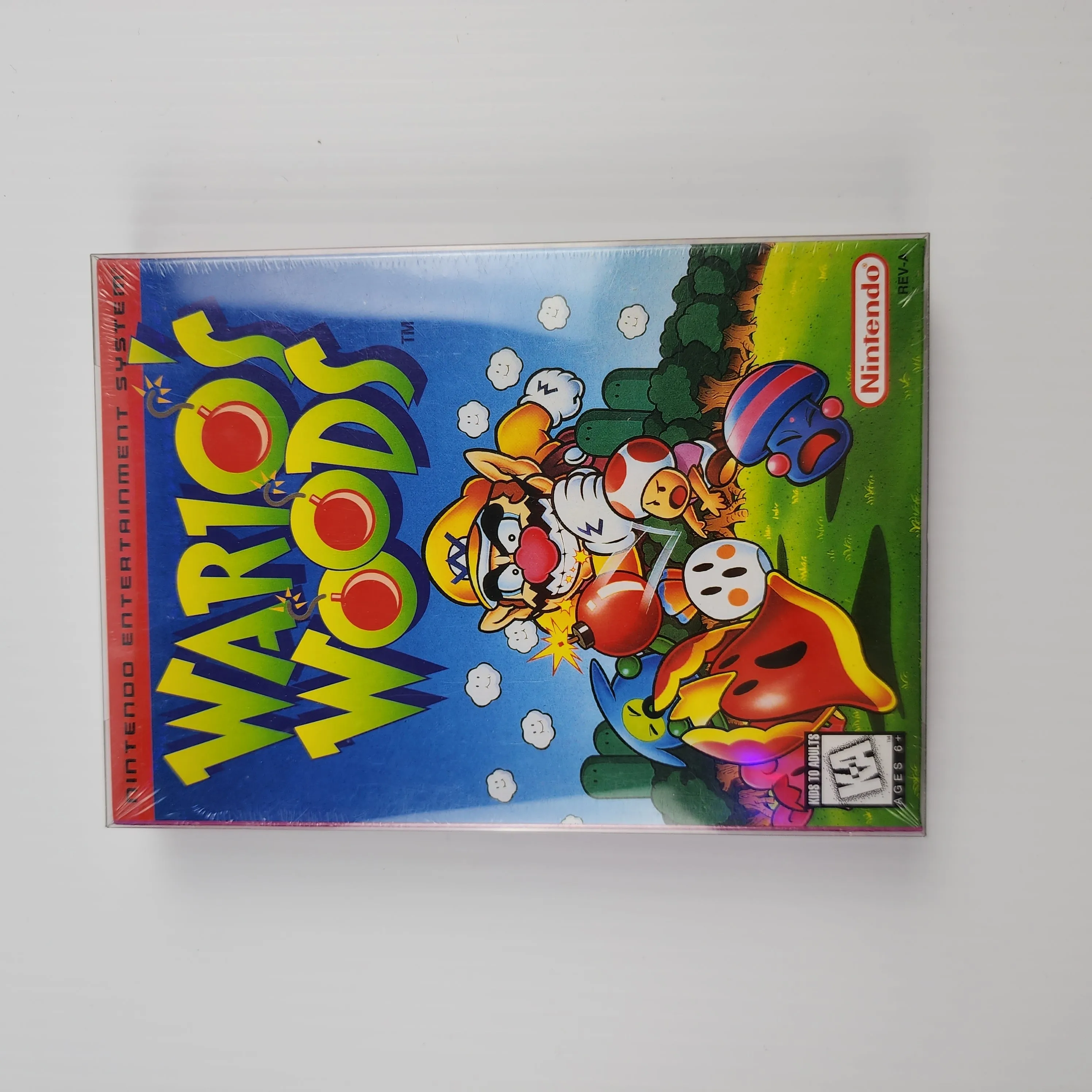 Warios Woods - NES Game - Brand New! - Sealed!