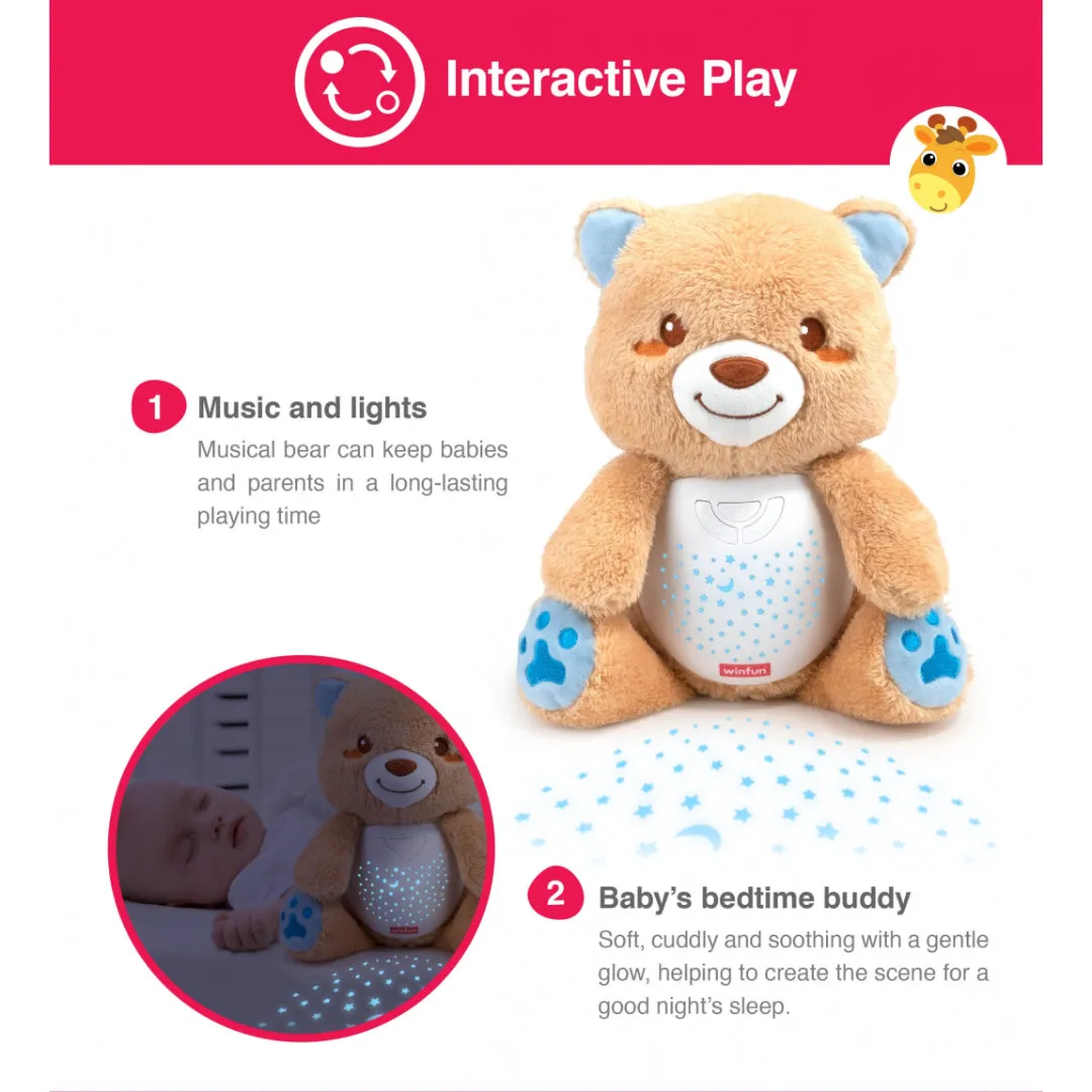 Win fun 2-in-1 Starry Lights Bear