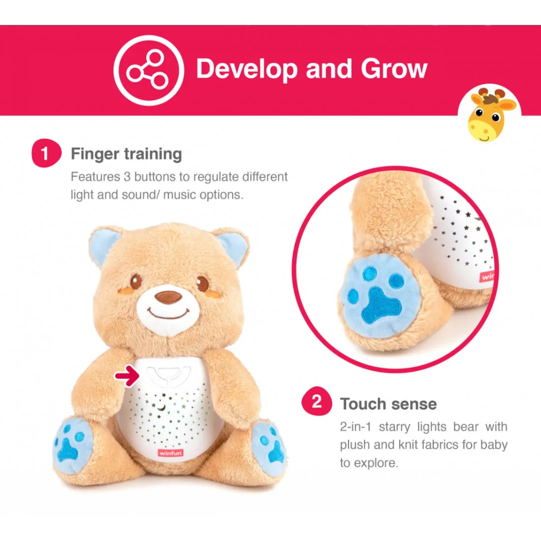 Win fun 2-in-1 Starry Lights Bear