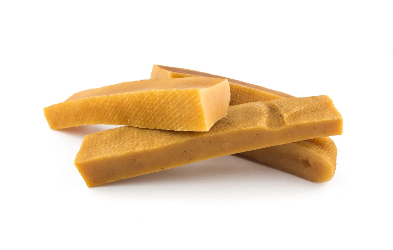 Yak Cheese Dog Chew Treats, Multiple Sizes