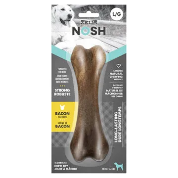 Zeus NOSH STRONG Chew Bone - Bacon Flavor - Large - 18.5 cm (7.5 in)