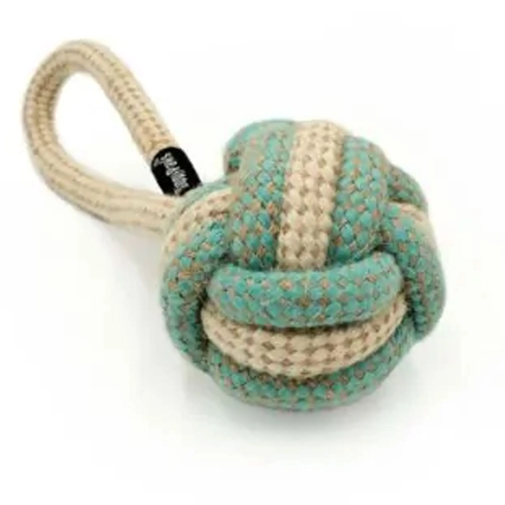 Zippy Paws EcoZippy Jute & Cotton Ball Dog Toy