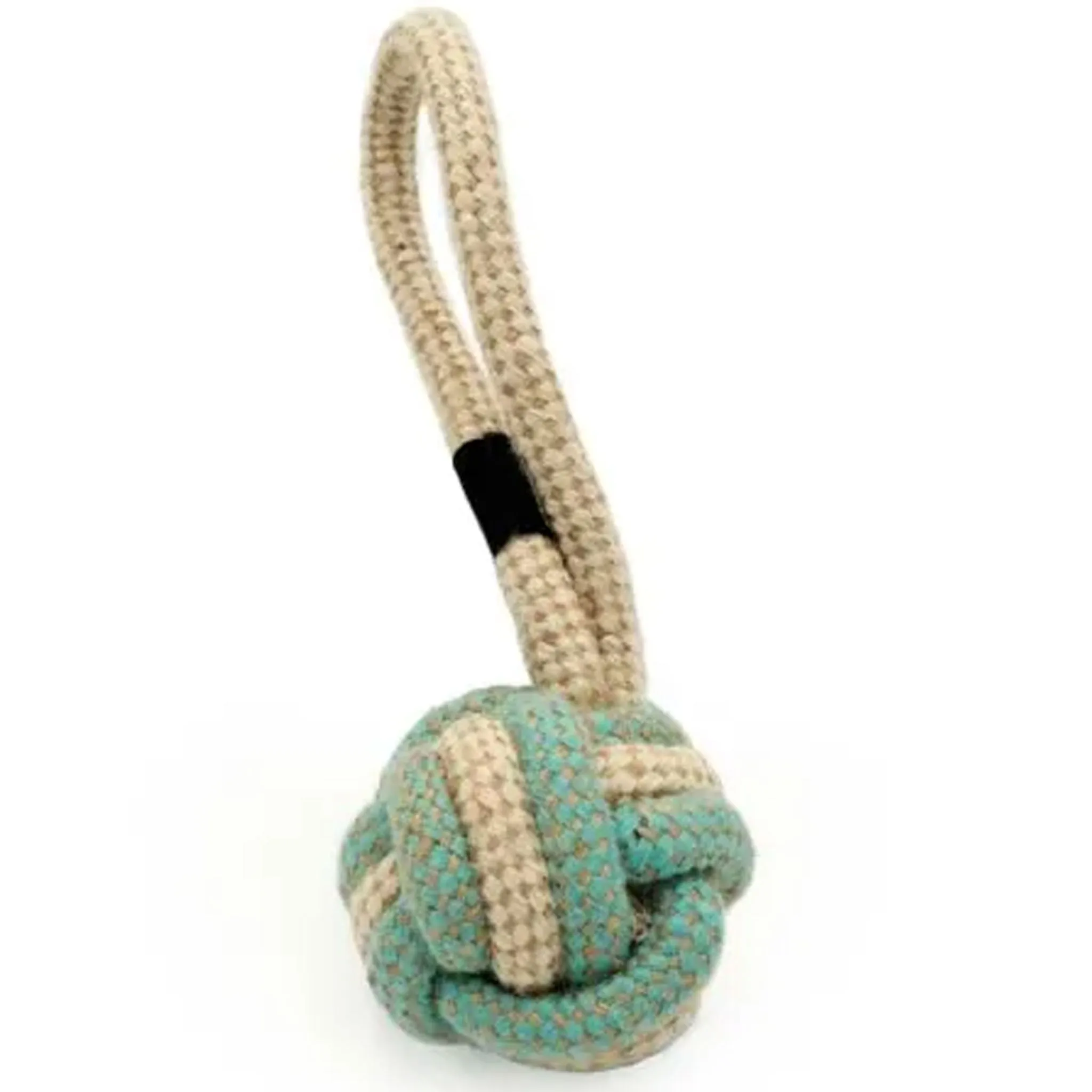 Zippy Paws EcoZippy Jute & Cotton Ball Dog Toy