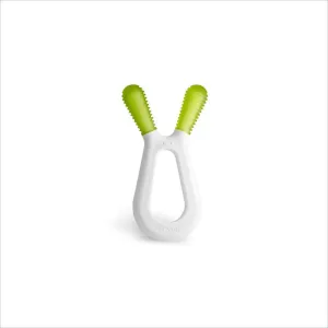 Zoli Baby Bunny Teether in Green